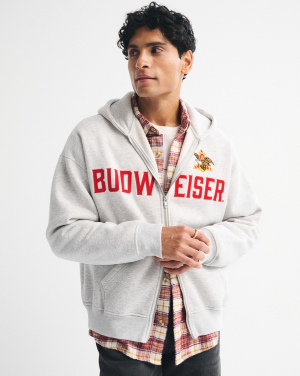 Budweiser Full-Zip Hoodie