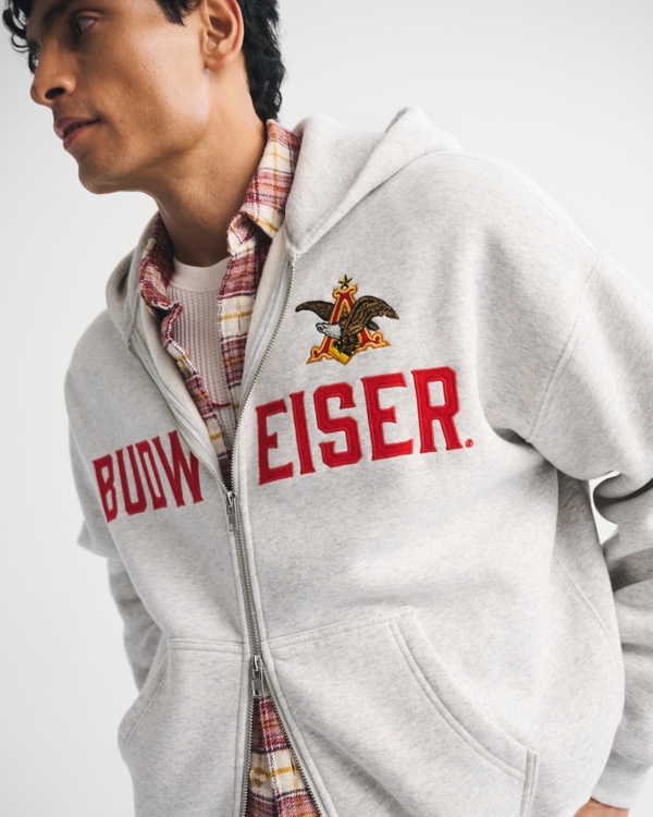 Budweiser Full-Zip Hoodie