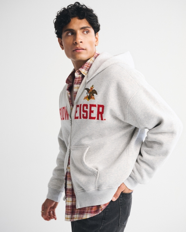 Budweiser Full-Zip Hoodie