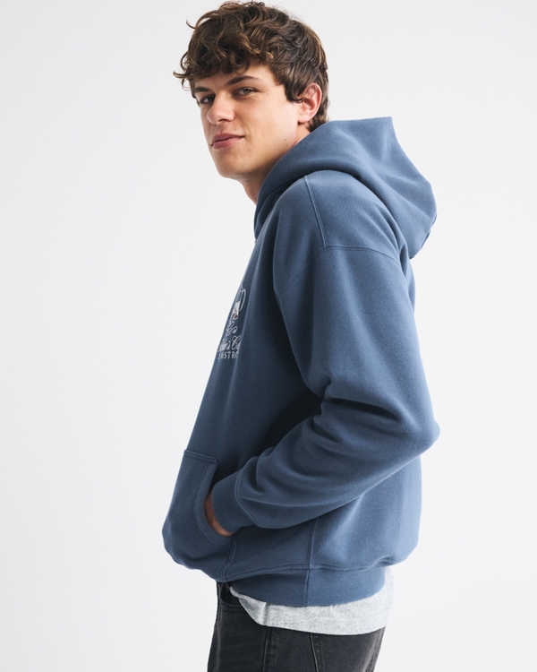 Cafe Graphic Popover Hoodie