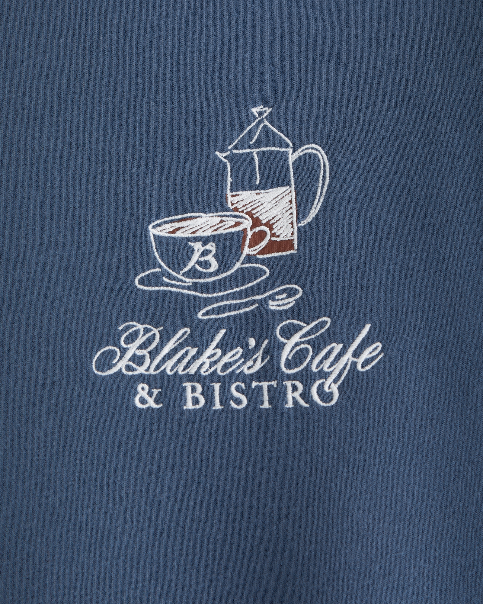 Cafe Graphic Popover Hoodie