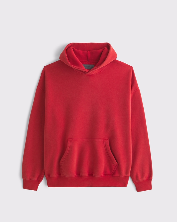 Essential Popover Hoodie, Red view 1