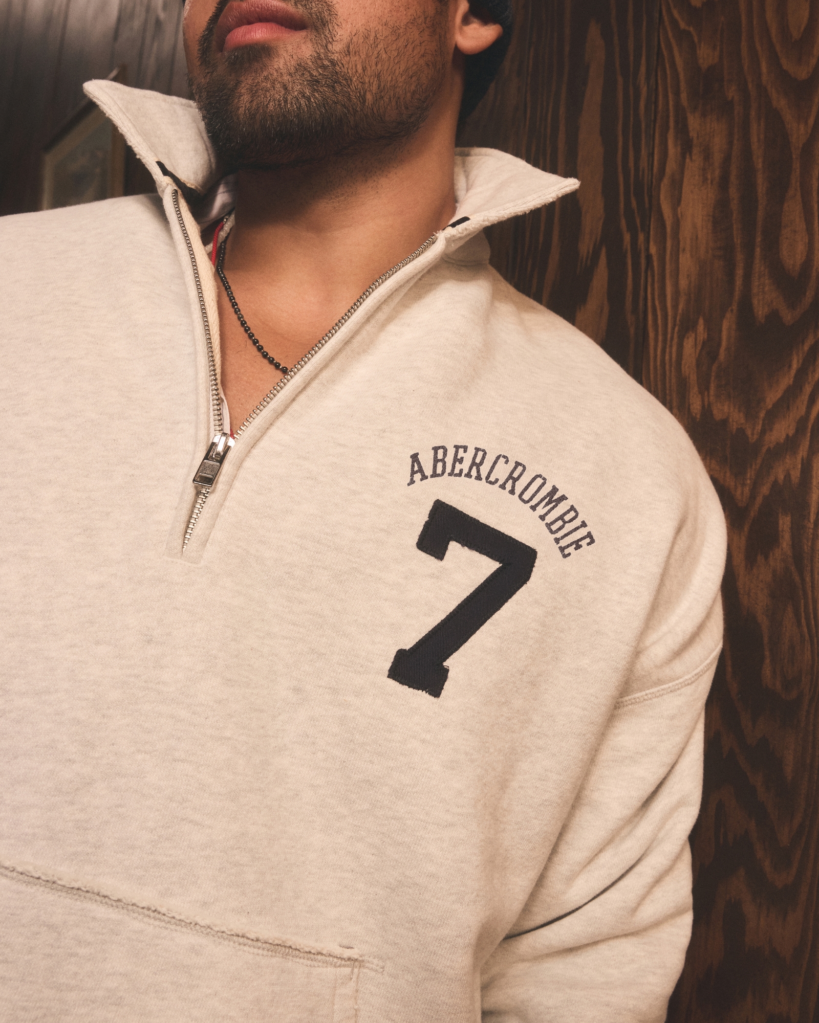 Logo Half-Zip Sweatshirt