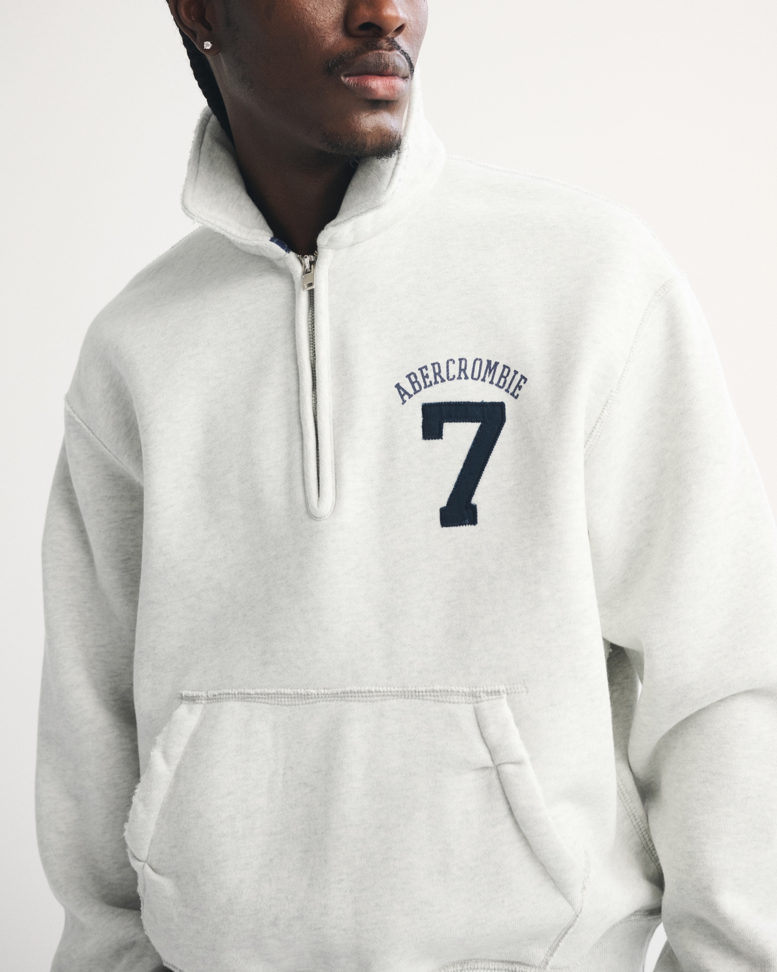 Logo Half-Zip Sweatshirt