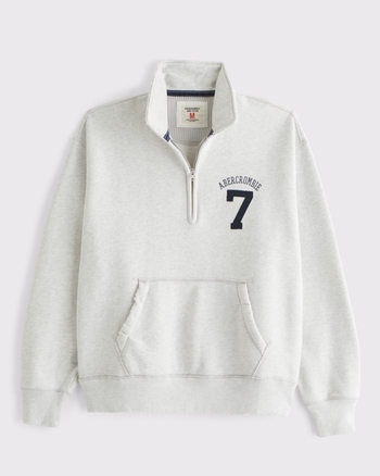 Logo Half-Zip Sweatshirt