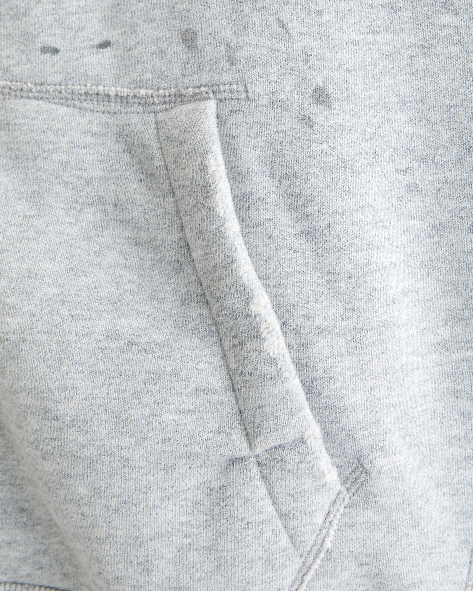 Paint Splatter Full-Zip Hoodie