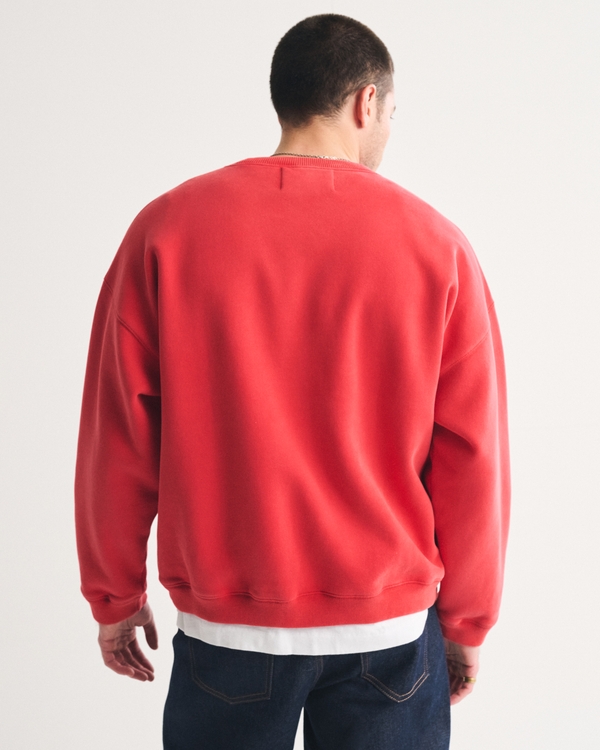 Men's Logo Crew Sweatshirt | Men's A&F Logo Shop | Abercrombie.com