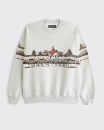 Countryside Graphic Crew Sweatshirt from Abercrombie & Fitch - $70