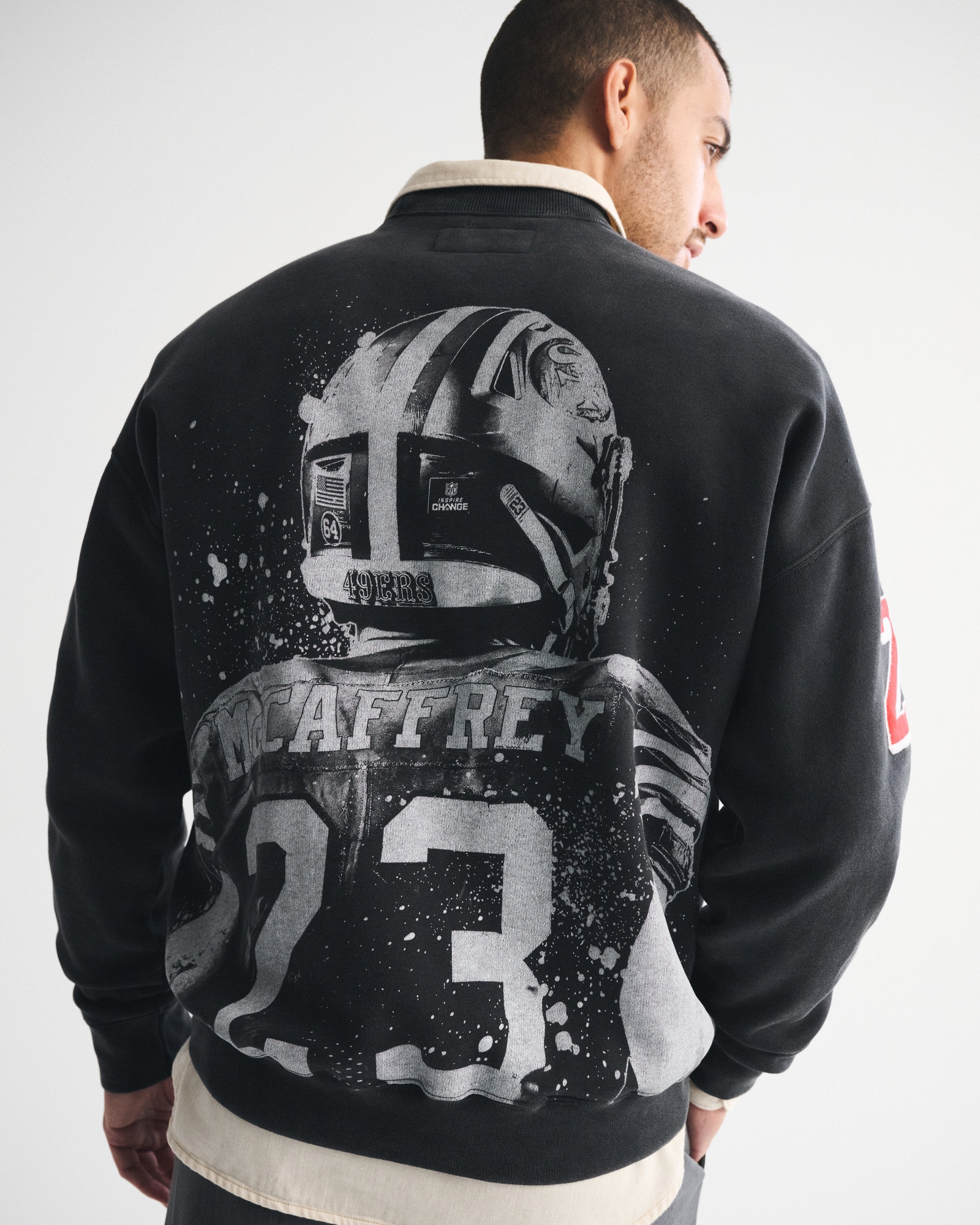 Amon-Ra St. Brown Graphic Crew Sweatshirt