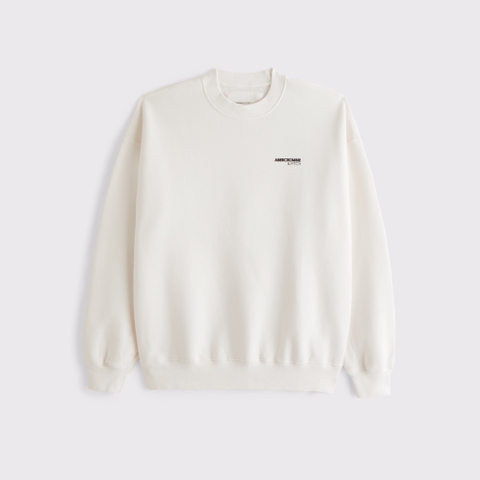 Мужские худи Abercrombie & Fitch Micro-Logo Crew Sweatshirt