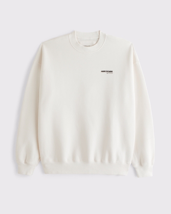 Micro-Logo Crew Sweatshirt