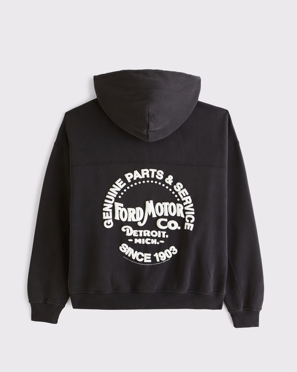 Ford Bronco Full-Zip Hoodie, Black view 1