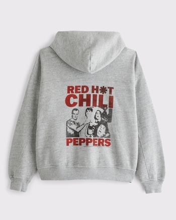 Red Hot Chili Peppers Graphic Full-Zip Hoodie from Abercrombie & Fitch - $90