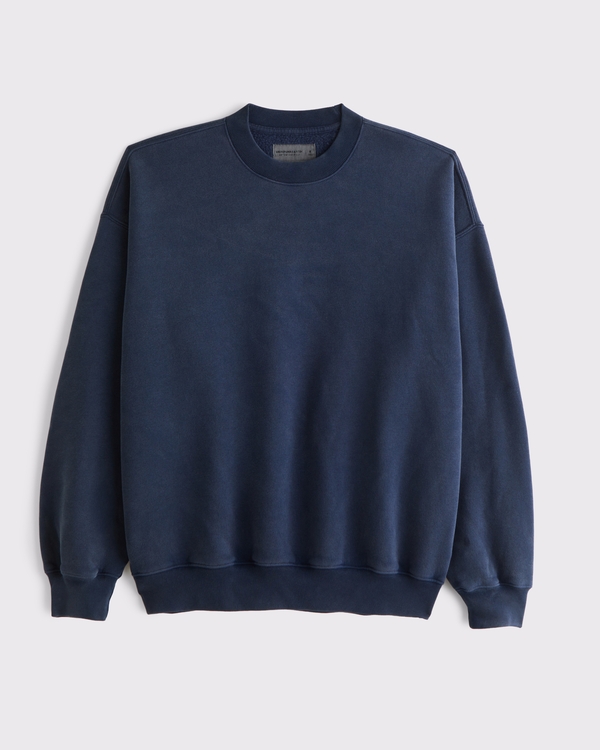 Essential Crew Sweatshirt, Navy view 1