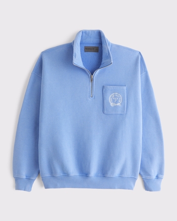 Essential Half-Zip Sweatshirt