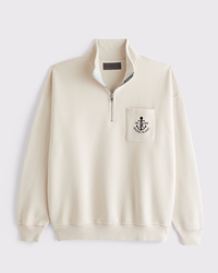 Essential Half-Zip Sweatshirt