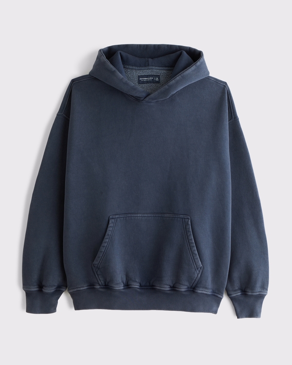 Essential Popover Hoodie, Navy view 1