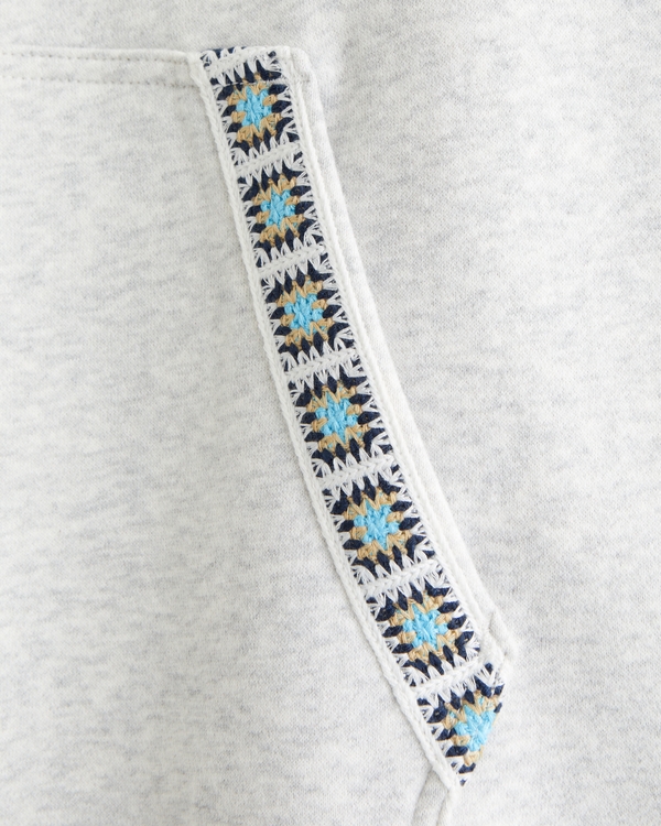 Essential Popover Embroidered Hoodie