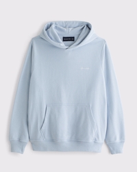 Terry Script Logo Popover Hoodie