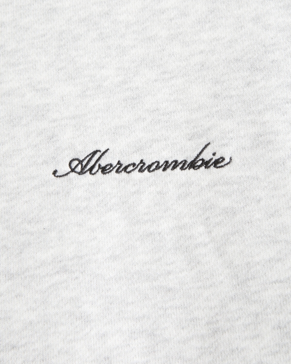 Terry Micro-Logo Crew Sweatshirt