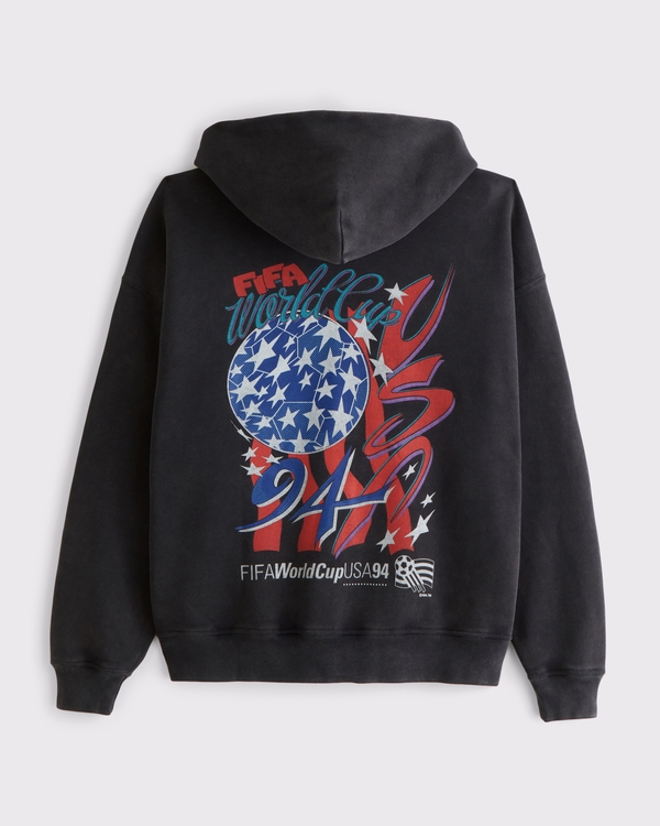 FIFA World Cup Full-Zip Hoodie, Black view 1