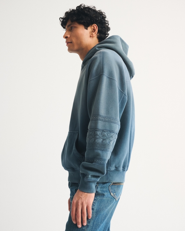 Essential Popover Crochet-Style Hoodie