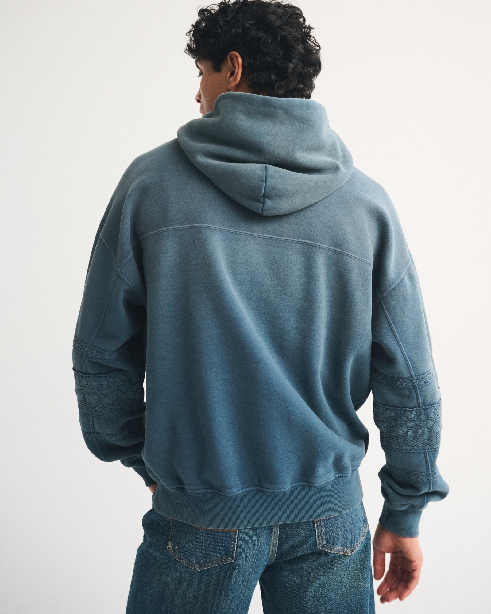 Essential Popover Camo Hoodie