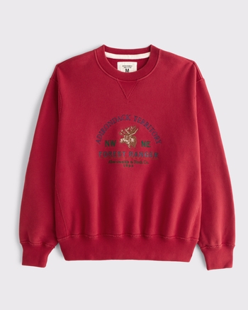Graphic Logo Crew Sweatshirt
