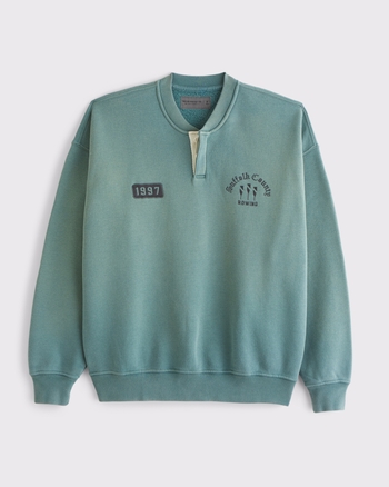 Henley Graphic Sweatshirt from Abercrombie & Fitch - $59.99