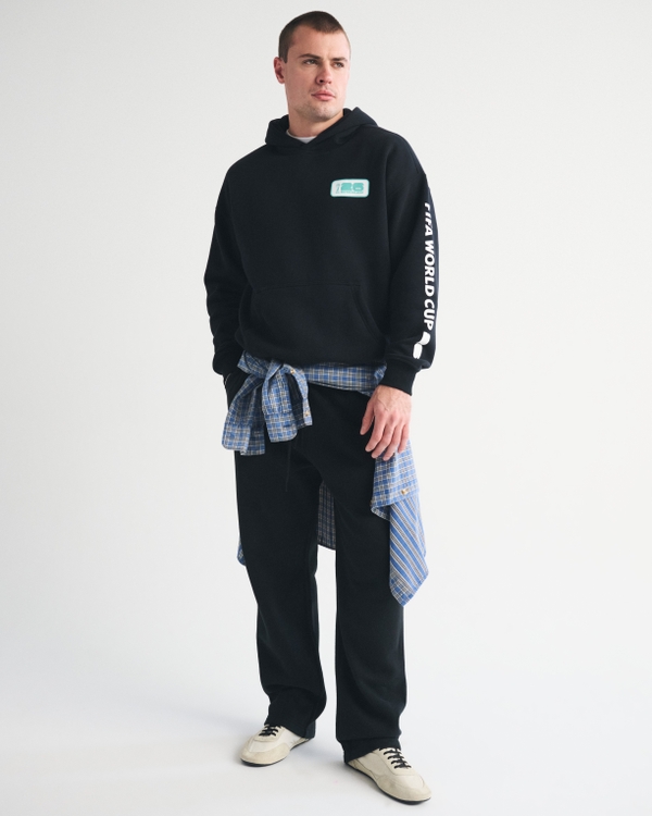 FIFA World Cup Graphic Full-Zip Hoodie, Black view 2