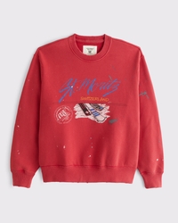 Saint Moritz Graphic Crew Sweatshirt