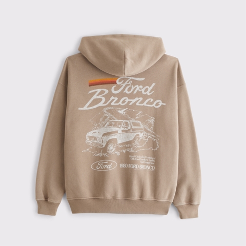 Мужские худи Abercrombie & Fitch Ford Bronco Graphic Full-Zip