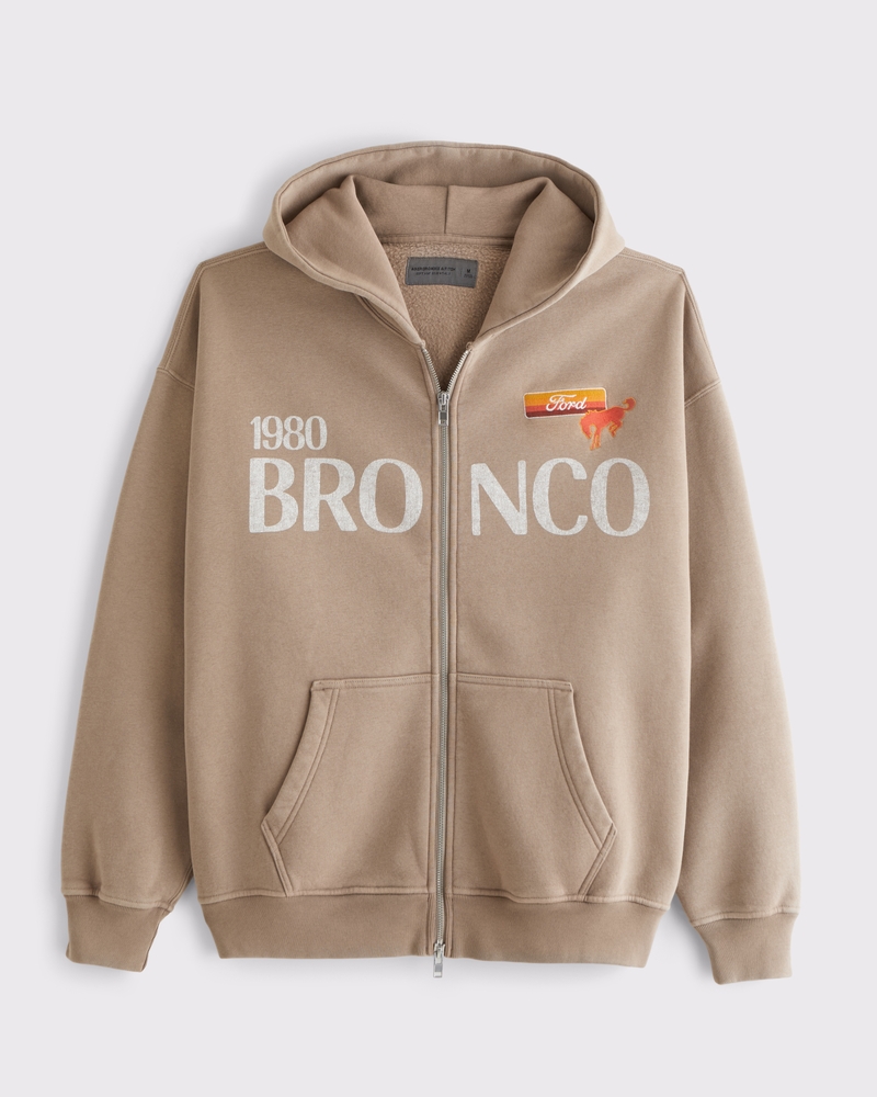 Ford Bronco Graphic Full-Zip Hoodie