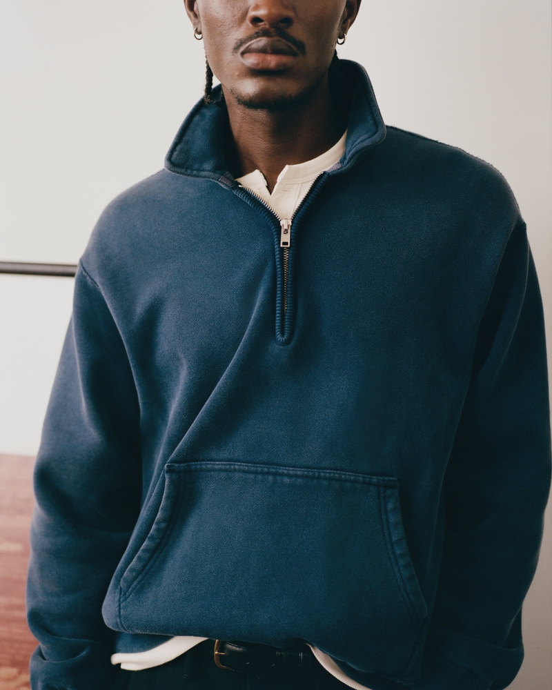 Heritage Heavyweight Half-Zip Sweatshirt - thumbnail 10