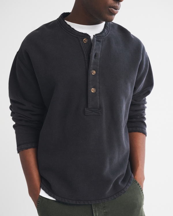 Henley Sweatshirt