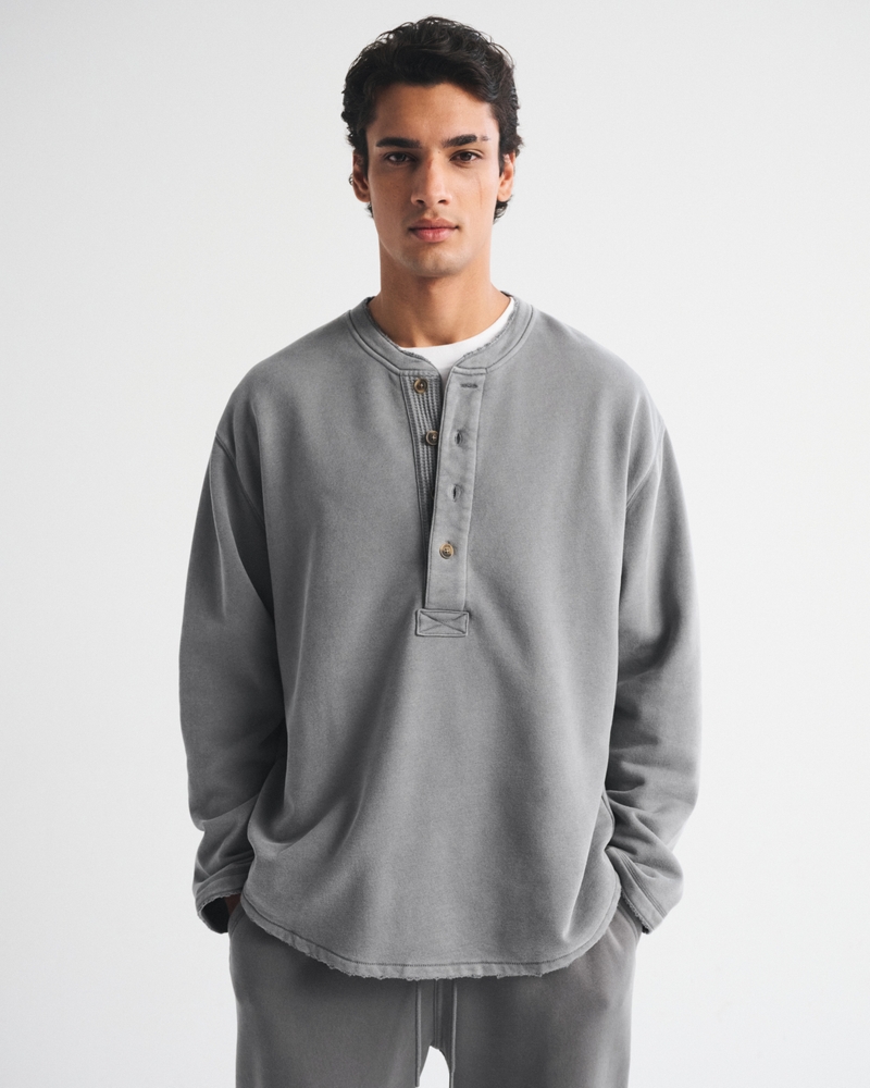Henley Sweatshirt - thumbnail 2