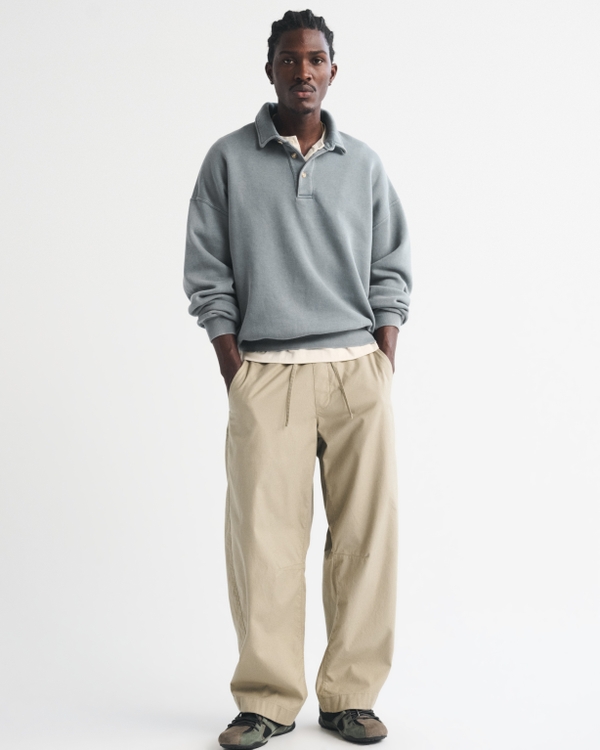 Essential Polo Sweatshirt, Storm view 2