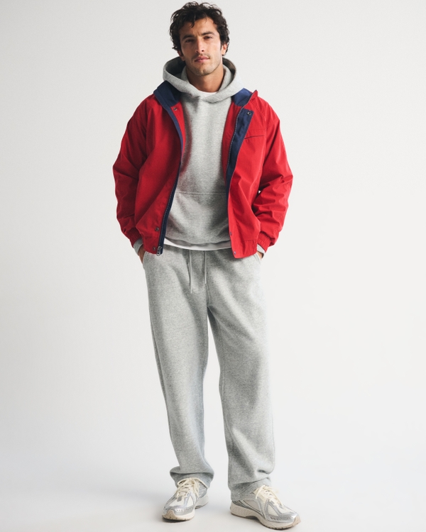 Essential Popover 2.0 Hoodie, Dark Heather Gray view 2