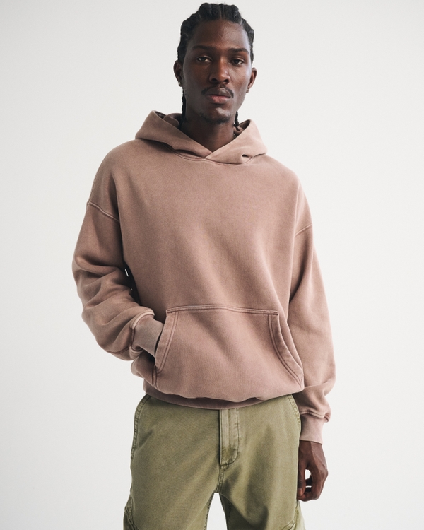Essential Popover 2.0 Hoodie, Red Wash view 1