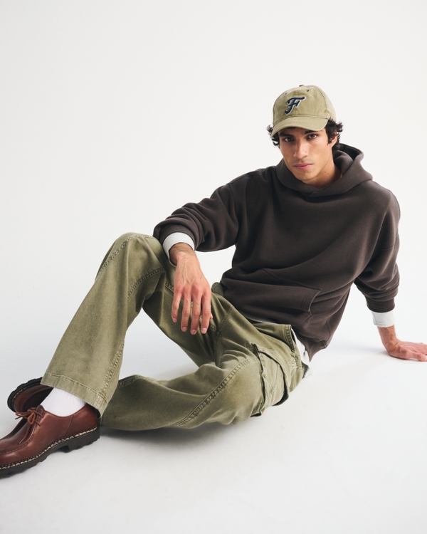 Essential Popover 2.0 Hoodie, Dark Brown view 2