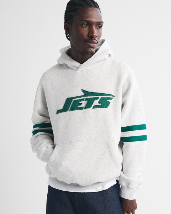 Men's New York Jets Graphic Popover Hoodie | Men's New Arrivals