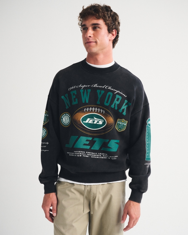 New York Jets Crew Sweatshirt