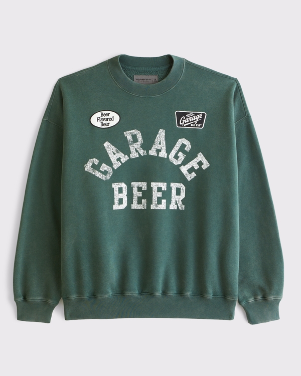 Garage Beer Crew Sweatshirt