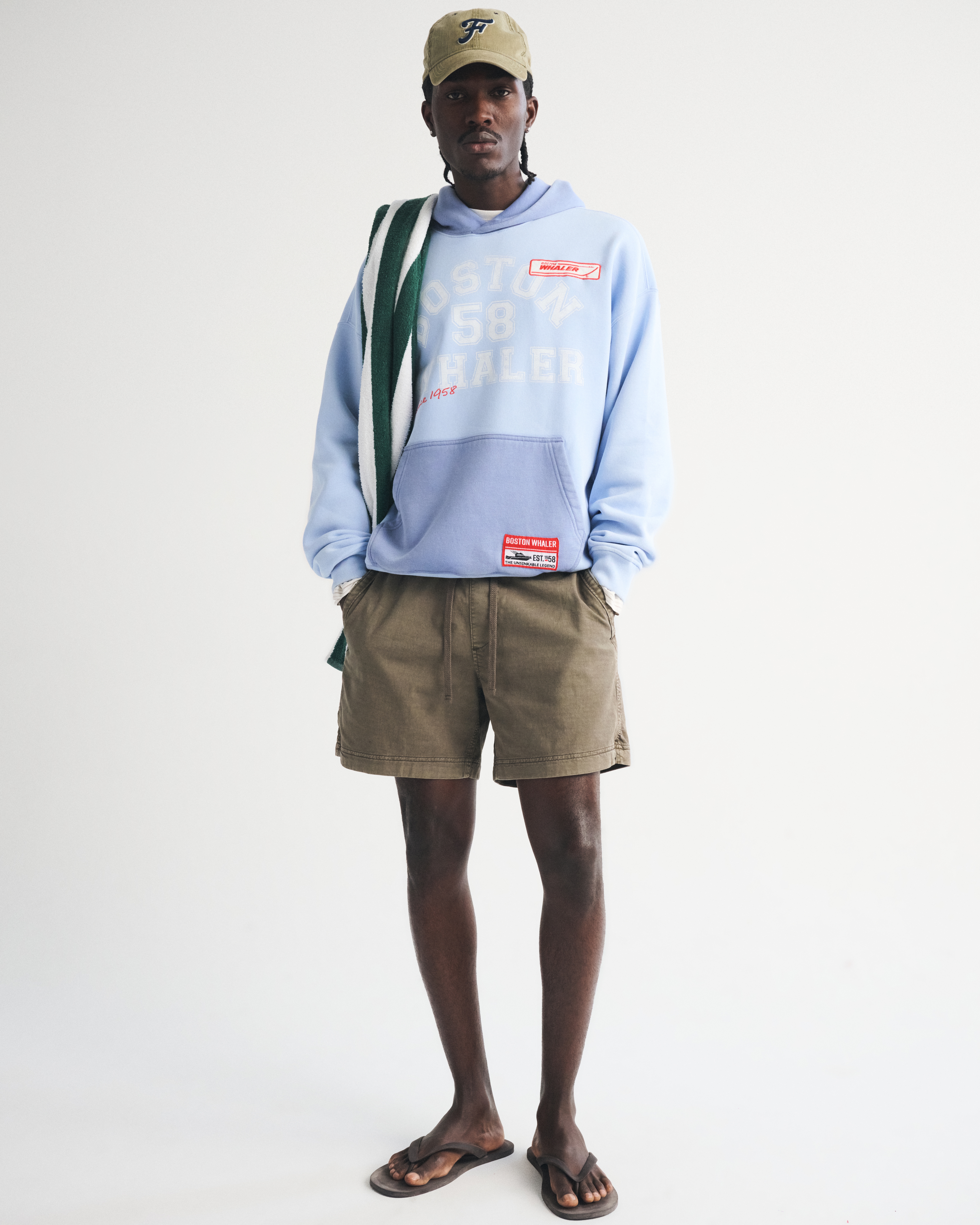 Мужские худи Abercrombie & Fitch Boston Whaler Popover — фото 3