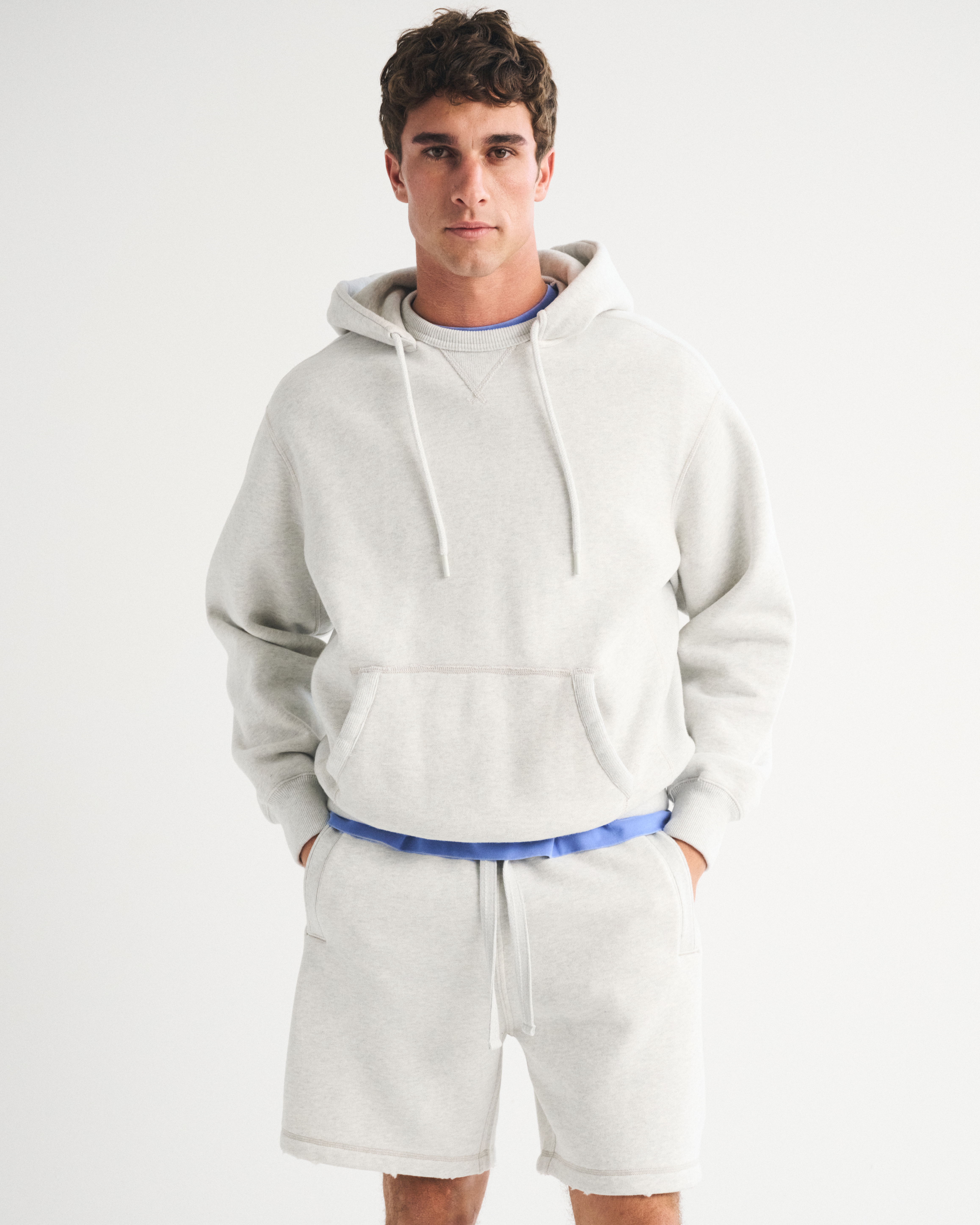 Мужские топы Abercrombie & Fitch Heavyweight Afterhood Popover — фото 2