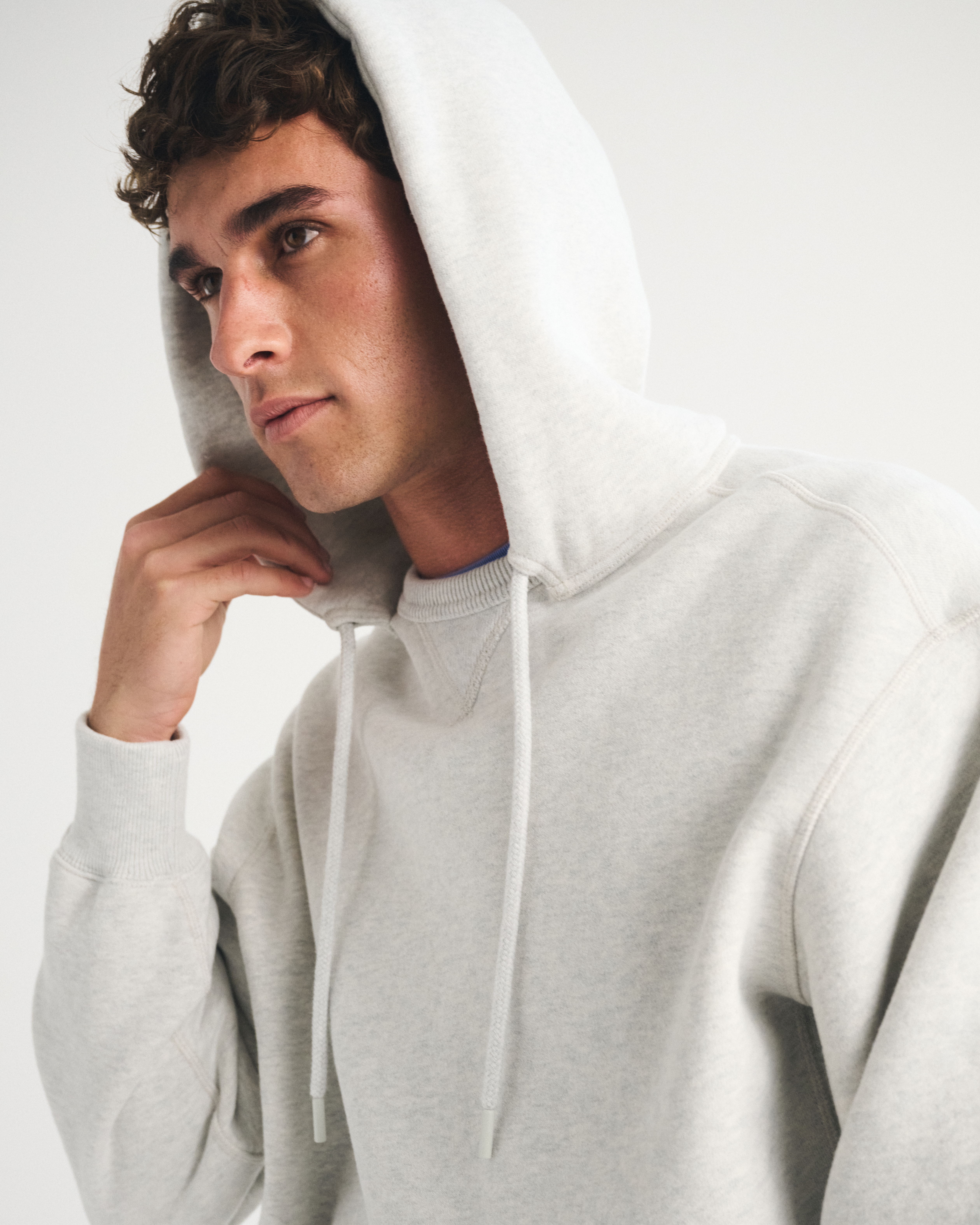 Мужские топы Abercrombie & Fitch Heavyweight Afterhood Popover — фото 3