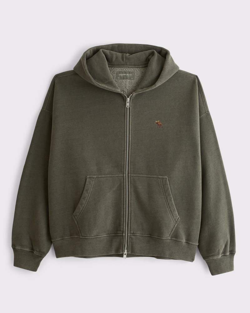 Essential Icon Full-Zip Hoodie