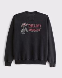 Brooklyn Graphic Crew Sweatshirt