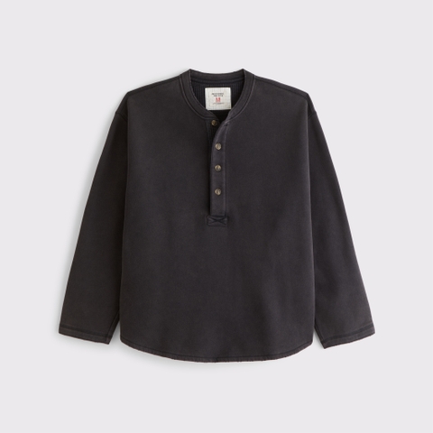 Мужские худи Abercrombie & Fitch Henley Sweatshirt