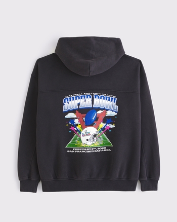 Super Bowl Graphic Popover Hoodie from Abercrombie & Fitch - $49.99